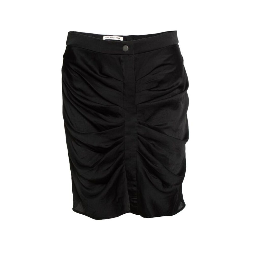 Isabel Marant Etoile, draped skirt in black